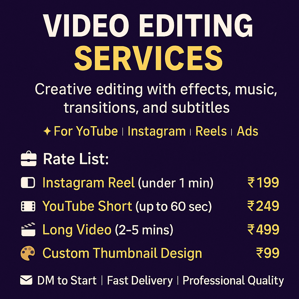 Video edting